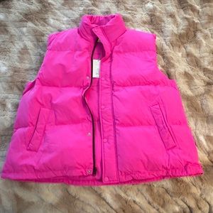 New with Tags Hot Pink puffer vest Target A New Day size XXL